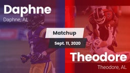 Matchup: Daphne  vs. Theodore  2020