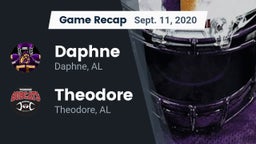 Recap: Daphne  vs. Theodore  2020