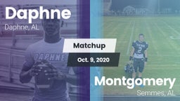 Matchup: Daphne  vs. Montgomery  2020