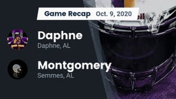 Recap: Daphne  vs. Montgomery  2020