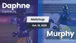 Matchup: Daphne  vs. Murphy  2020