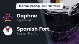 Recap: Daphne  vs. Spanish Fort  2020
