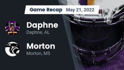 Recap: Daphne  vs. Morton  2022