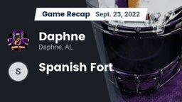 Recap: Daphne  vs. Spanish Fort 2022