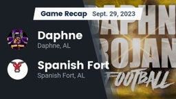 Recap: Daphne  vs. Spanish Fort  2023