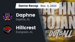 Recap: Daphne  vs. Hillcrest  2023