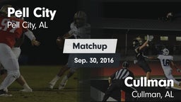 Matchup: Pell City High vs. Cullman  2016