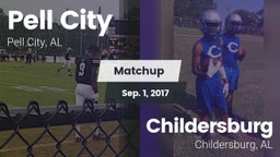 Matchup: Pell City High vs. Childersburg  2017