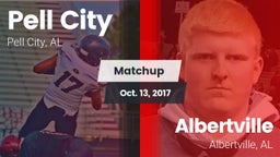 Matchup: Pell City High vs. Albertville  2017