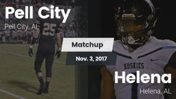 Matchup: Pell City High vs. Helena  2017