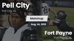 Matchup: Pell City High vs. Fort Payne  2018