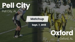 Matchup: Pell City High vs. Oxford  2018