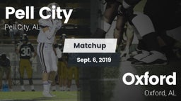 Matchup: Pell City High vs. Oxford  2019