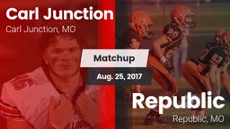 Matchup: Carl Junction High vs. Republic  2017