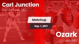 Matchup: Carl Junction High vs. Ozark  2017