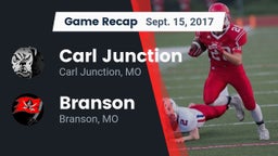 Recap: Carl Junction  vs. Branson  2017