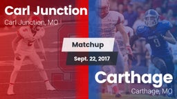 Matchup: Carl Junction High vs. Carthage  2017