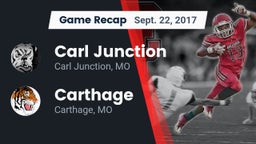 Recap: Carl Junction  vs. Carthage  2017