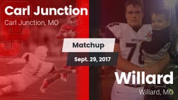 Matchup: Carl Junction High vs. Willard  2017