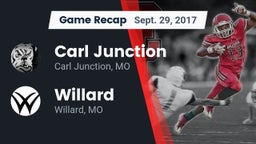 Recap: Carl Junction  vs. Willard  2017