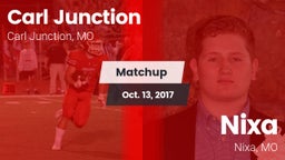 Matchup: Carl Junction High vs. Nixa  2017