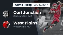 Recap: Carl Junction  vs. West Plains  2017