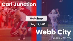 Matchup: Carl Junction High vs. Webb City  2018