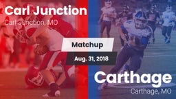Matchup: Carl Junction High vs. Carthage  2018