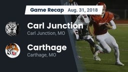 Recap: Carl Junction  vs. Carthage  2018
