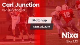 Matchup: Carl Junction High vs. Nixa  2018