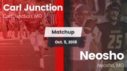 Matchup: Carl Junction High vs. Neosho  2018
