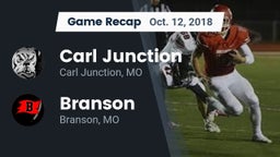 Recap: Carl Junction  vs. Branson  2018