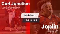 Matchup: Carl Junction High vs. Joplin  2018