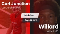Matchup: Carl Junction High vs. Willard  2019