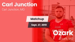 Matchup: Carl Junction High vs. Ozark  2019