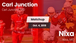 Matchup: Carl Junction High vs. Nixa  2019