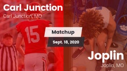 Matchup: Carl Junction High vs. Joplin  2020