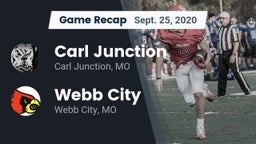 Recap: Carl Junction  vs. Webb City  2020