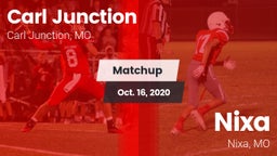 Matchup: Carl Junction High vs. Nixa  2020