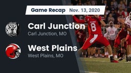Recap: Carl Junction  vs. West Plains  2020