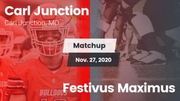 Matchup: Carl Junction High vs. Festivus Maximus 2020