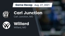 Recap: Carl Junction  vs. Willard  2021