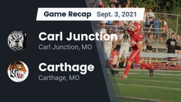 Recap: Carl Junction  vs. Carthage  2021