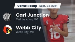 Recap: Carl Junction  vs. Webb City  2021