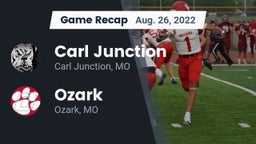 Recap: Carl Junction  vs. Ozark  2022