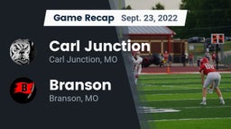 Recap: Carl Junction  vs. Branson  2022