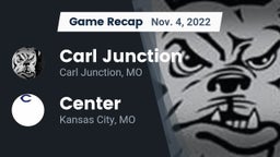 Recap: Carl Junction  vs. Center  2022