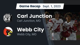 Recap: Carl Junction  vs. Webb City  2023