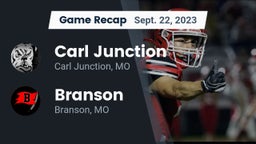 Recap: Carl Junction  vs. Branson  2023