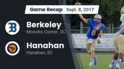 Recap: Berkeley  vs. Hanahan  2017